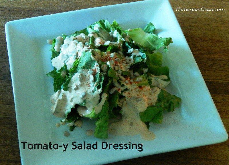 Tomato-y Salad Dressing