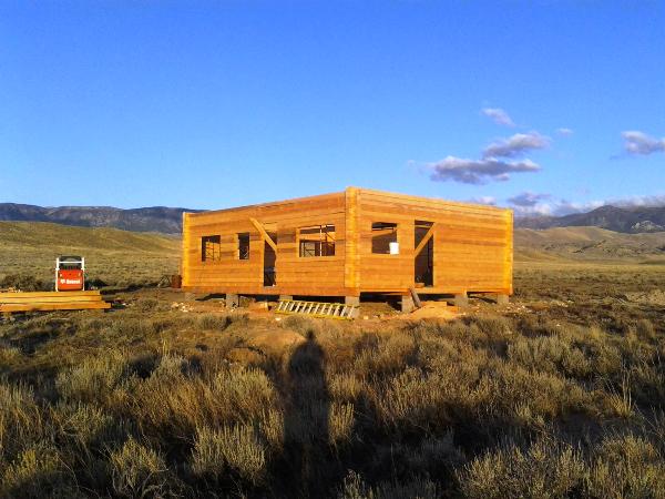 Building an Off Grid Cabin