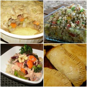 Stretchy Chicken Meal Round-Up | When you are on a tight budget it's important to get the most out of your food dollars. Stretchy Chicken is a wonderful way to turn one, whole chicken into several meals and help you save money. Here's a few great options to make the most of a whole chicken. | HomespunOasis.com