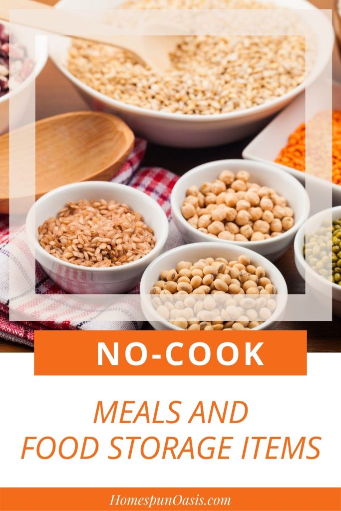 No-Cook Meals & Food Storage