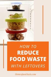 Reducing Food Waste: Leftovers