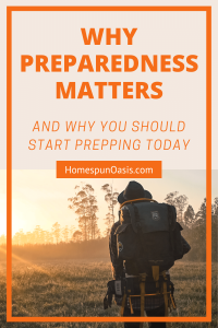 Why Preparedness Matters