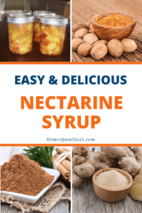 Nectarine Syrup