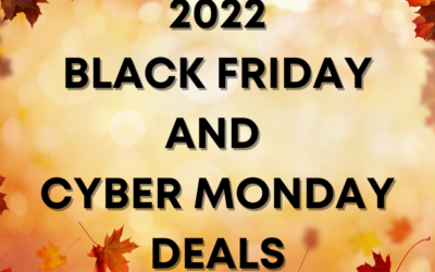 2022 Black Friday to Cyber Monday Deals
